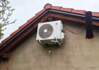 Realizace splitové klimatizace od fy VIGAsolar v Blansku