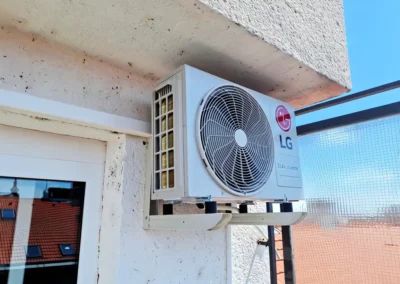 Realizace splitové klimatizace od fy VIGAsolar v Boskovicích