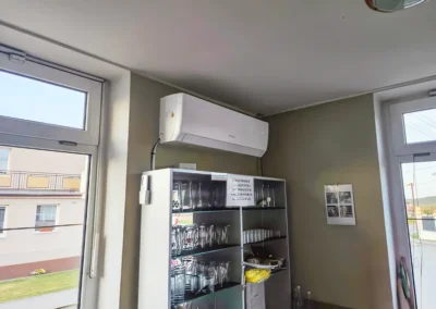 Realizace splitové klimatizace od fy VIGAsolar v Hodoníně