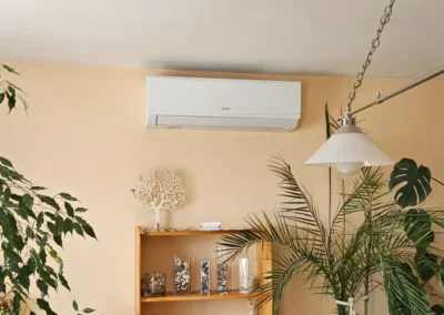 Realizace splitové klimatizace od fy VIGAsolar ve Znojmě